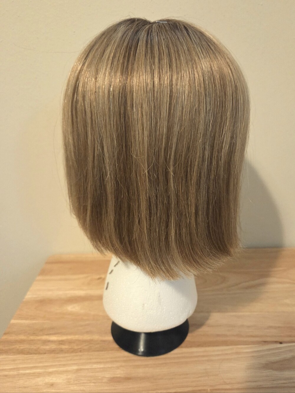 Human Hair Topper Golden Blonde - Picture 3 of 10